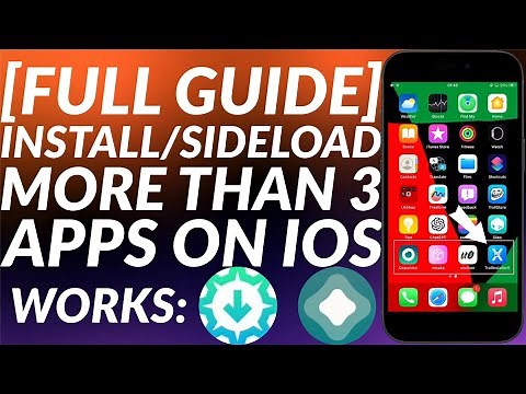 How to Install more than 3 iPA Apps | Fix 3 Apps Limit Sideloadly/Altstore | iOS 15/16 | Full Guide