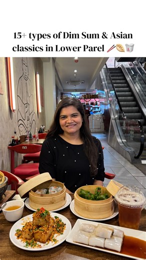 Ritika Betala | Foodie • Travel Tips • Reviews on Instagram: "15+ types of Dim Sum to fried turnip cake and silky cheung fun - CHA serves serious comfort Asian food 🥢 @cha.hongkongeatinghouse Soulful Asian Bowls, Jasmine Tea & more - right in the heart of Phoenix Palladium ✨ @phoenixpalladium Save & share this with a friend for your next meal out today! (best dim sum mumbai, lower parel asian food, phoenix palladium restaurants, hong kong dim sum house, mumbai food bloggers)"