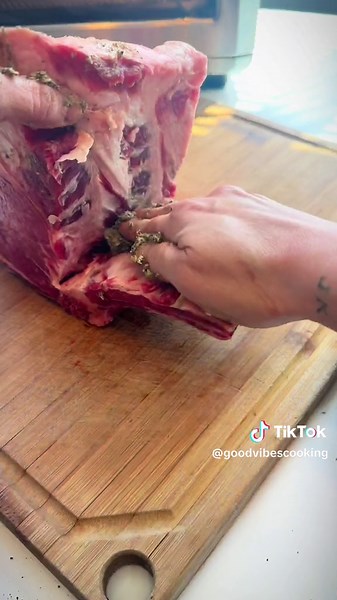 Air fryer prime rib comes out perfect every time! Cook for 20 minutes ...