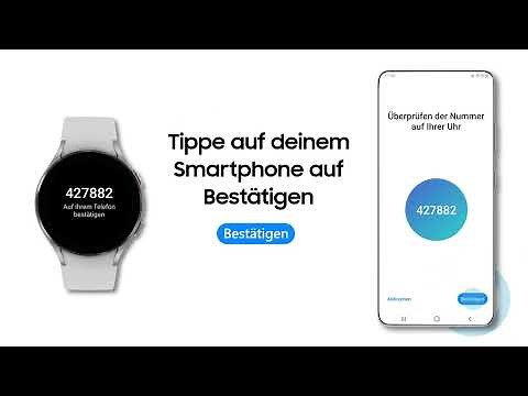 Samsung How To: Wie verbinde ich die Galaxy Watch4 mit einem Smartphone? | Samsung