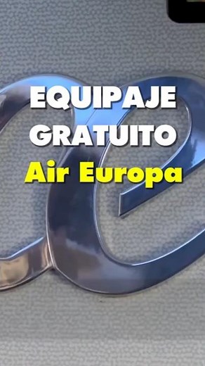 FREE baggage on AIR EUROPA | #Shorts