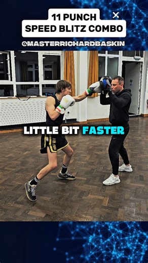 This speed drill is where your blitz becomes dangerous. You’re not just throwing straight punches — you’re mixing angles, punching around their guard, and driving your shots through the smallest gaps they leave open. You’re building your speed, your precision, and the mindset to overwhelm anyone who stands in front of you. Push every rep harder. Push every rep faster. Become the fighter who breaks through anything in your way. #punch #knockout #kickboxing #muaythai #striking #boxing #blitz #hand