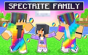 【Aphmau】番外篇，APHMAU被SPECTRITE家族收养！_哔哩哔哩bilibili_我的世界