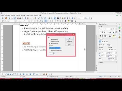 OpenOffice Seitenumbruch einfügen