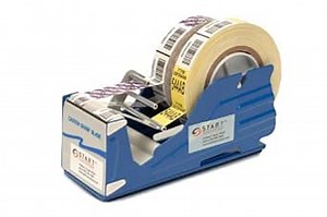 Start International - SL7336 - Multi Roll Tape Dispenser - Heavy Duty Dual Tape Dispenser for Office - Desktop Tape Dispenser with Steel Frame - Manual Cutter 3 Roll