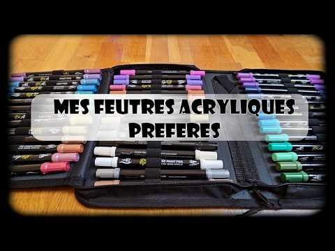 My Favorite Acrylic Markers