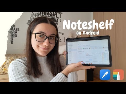 PRIMERAS IMPRESIONES de NOTESHELF 📓 || Apuntes digitales con Samsung Galaxy Tab S6 lite