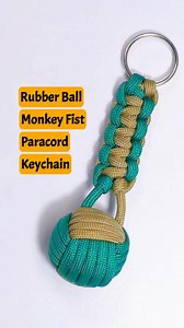 8.7K views · 93 reactions | Monkey fist keychain paracord tutorial | Diy Concept | Facebook