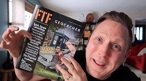 2.2K views · 63 reactions | I was so honored to be on the cover of latest issue of FTF Geocacher Magazine! Watch me recieve my copy and then deliver my copy to Andy of Rent Delorean! BONUS: I take Dave Barskey; producer/director of "Dirty Jobs" to the Tardis geocache as well! | The Geocaching Vlogger | Facebook