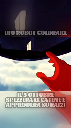 UFO robot Goldrake. Dal 5 Ottobre il grande ritorno su Rai2! ❤️ #goldrake #grendizer #goldorak #grandizer #uforobot #UFORobotGoldrake #UFORobotGrendizer #AtlasUFORobot #Rai2 #rai | Goldzinger