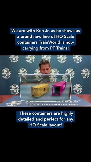 Youtube Video Alert! - PT Trains HO Containers!