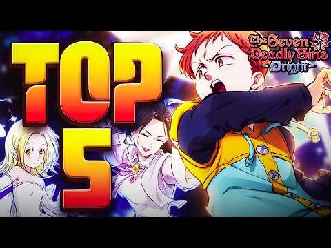 TOP 5 UNITS TO INVEST IN FOR GLOBAL LAUNCH! | SEVEN DEADLY SINS ORIGIN