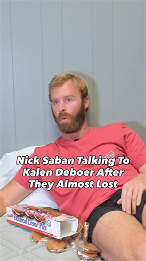 Biggy Bailey on Instagram: "Nick Saban had to have a word with Kalen Deboer after that close call against South Carolina. @kalshi #cookem"