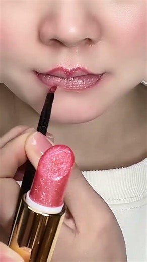Lipstick Tutorial, Beauty Tips#makeup#beautihacks#makeuptutorial#lipstickshack