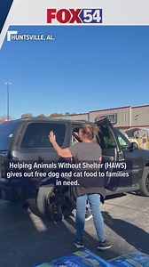 Haws gives free pet food to families in need