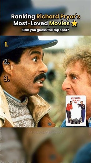 Ranking Richard Pryor's Most-Loved Movies ⭐ #shorts #richardpryor #fanfavorite