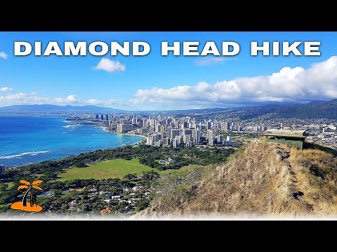 Diamond Head Crater Hike | Stunning Views of the Pacific Ocean and Honolulu 🌴 Hawaii Hike