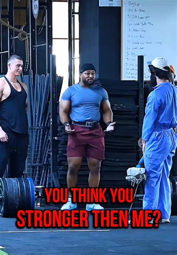 You think you stronger then me? #anatoly #prank #gymprank #fypシ #bodybuilding