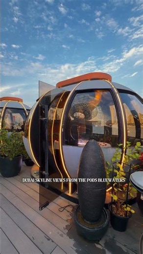 The Pods, one of the most stylish and private dining spots in Dubai.
