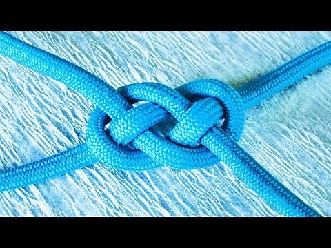 〔紐の結び方〕簡単にできます！あやつなぎの結び方 how to tie Carrick Bend〔ロープワーク〕