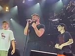 Ricky Martin's twins take the stage mid concert amid his divorce with Jwan Yosef