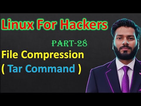 File Compression in Linux (tar command) | Create, Extract & Options (2025) Part-5 #hindi
