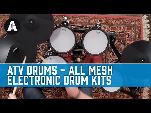 ATV Drums EXS-2 - An all-mesh, feature-packed Electronic Drum Kit!