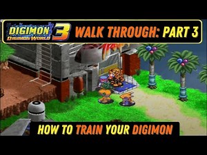 Let’s Play Digimon World 3 in 2022! - Leaving Asuka City: How to use Gyms + Buy WEAPONS!