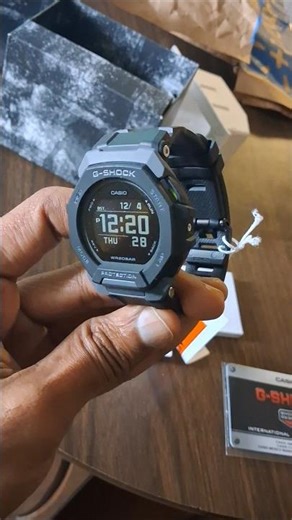Casio Gshock watch GBD300 with step tracker