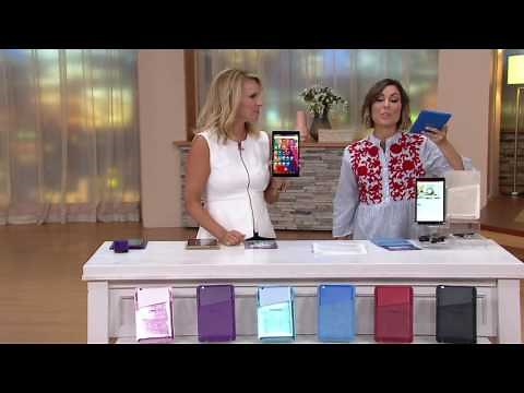 NuVision 8" HD Android 16GB Quad Core Tablet with Case & Software on QVC
