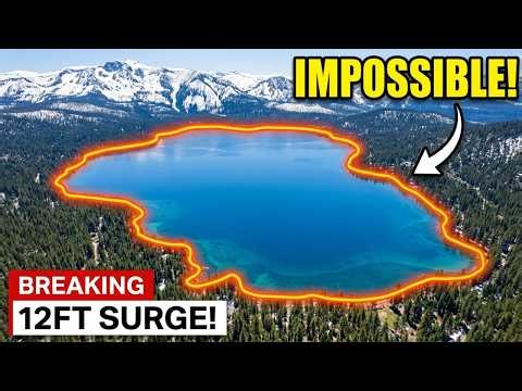 Lake Tahoe's IMPOSSIBLE 12-Foot SURGE | Seismic Swarms INTENSIFY as Fault Pressure BUILDS