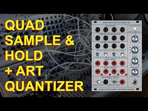 264t Quad Sample & Hold & Polyphonic Adapter module demo - Tiptop & Buchla