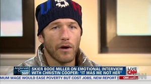 Bode Miller on post-race interview