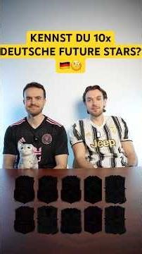 Do you know 10 German future stars? 🧐 #fc26 #football