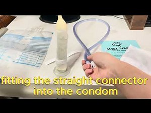 This video is about how to use Latex condom catheters correctly.
