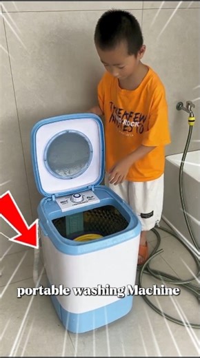 ₹400 Portable Washing Machine 😱 | Clean Clothes & Shoes in 2 Minutes#shorts #portablewashingmachine