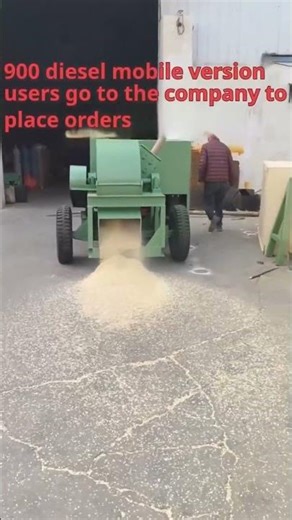 Branch Chipper Trailer Mounted for Fast On-site Tree Recycling #WoodRecycling #BiomassEnergy