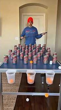 Addictive Ping Pong Trick Shots Compilation🔥#satisfying #youtube #pongball #foryou #shorts #trending