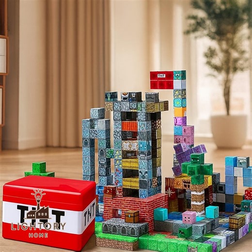 Magnetic Montessori STEM Building Blocks Set • Creative DIY Construction Toy for Kids • Educational Sensory Learning Gift for Boys & Girls - Etsy