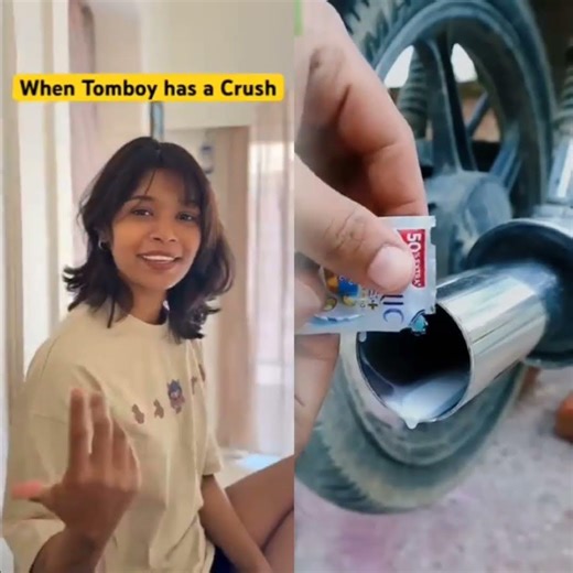 when tomboy has a crush