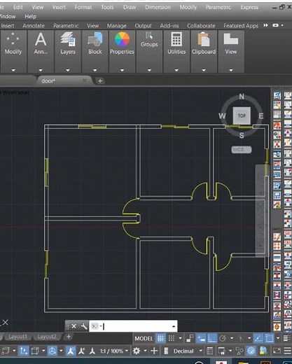 Autocad Trim Command Tutorial | Yazan Hayani