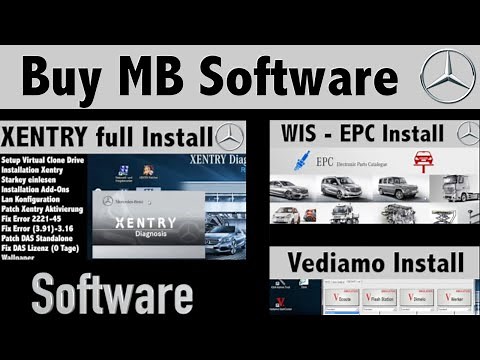 Star Diagnosis Software XENTRY, EWA (WIS/EPC), VEDIAMO