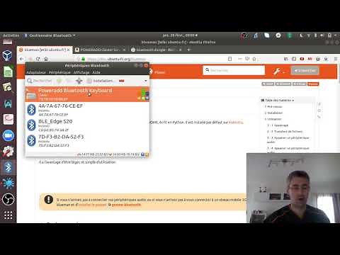 How to add a wireless Bluetooth PowerADD keyboard to a GNU/Linux Ubuntu?