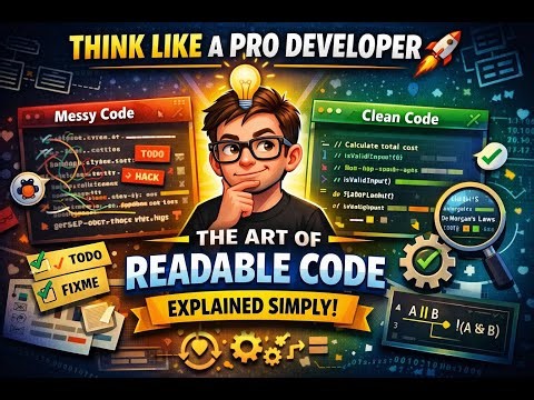 The Art of Readable Code explained simply 🧠✨