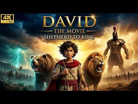 DAVID & GOLIATH - The Movie (2026) | From Shepherd To King | Complete Full Biblical Animation 4K