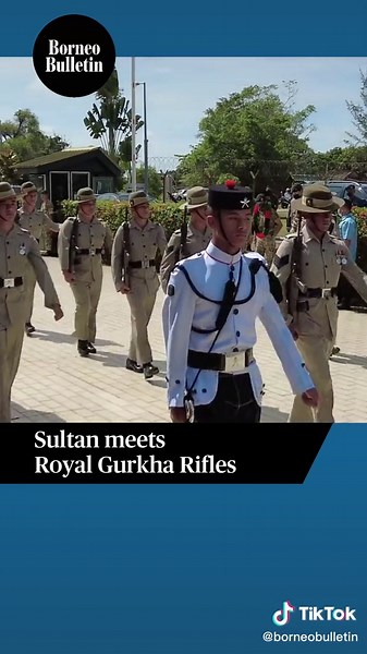 His Majesty The Sultan and Yang Di-Pertuan of Brunei Darussalam bid farewell to 650 soldiers and family members from the 2nd Battalion, Royal Gurkha Rifles (2RGR) at their base in Seria, Belait District on Tuesday.Read the article by clicking the link in bio @borneobulletin#brunei #bruneinews #borneobulletin #bruneinews #bruneiviral #bruneitiktok #bruneidarussalam #bruneiviral #bruneifyp #brunei🇧🇳 #royalgurkharifles #seria #belait #soldier #military #king #bruneiroyal #britishforcesbrunei