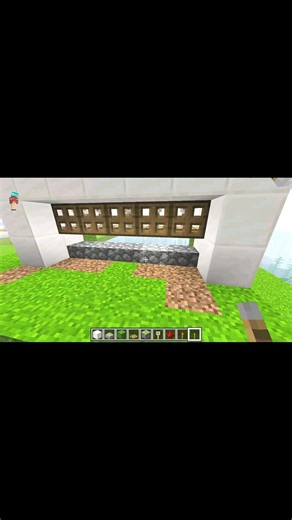 How to Build a Shutter Door #minecraft #minecrafttutorial #minecraftsurvival #dream