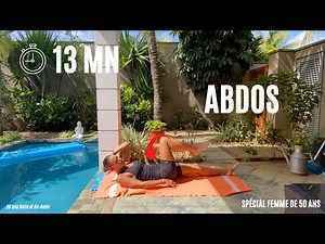 50 years Beautiful and Beautiful Again: 13 mins ABS: STRENGTHENING YOUR ABDOMINAL BELTS (AT HOME)