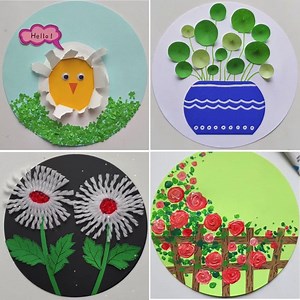 33K views · 258 reactions | Fun DIY Kids' Art Project Ideas #DIYKidsArt #KidsArtProjects #CreativeKids ✏️ | Simple Drawings | Facebook