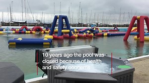 It's been the part of Hampshire families for generations, Lymington Sea Water Baths is ready for the summer. | BBC Dorset